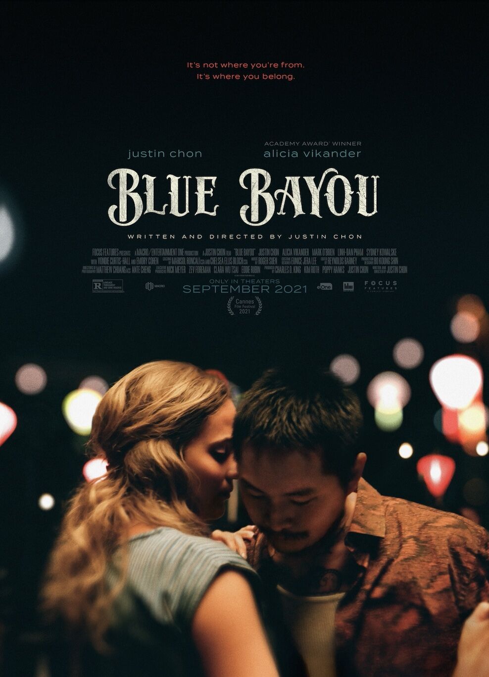 Blue bayou poster